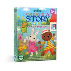 a children's book with the title create a story