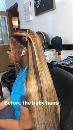 Frontal Quick Weave, Honey Blond, Baby Hairs, Quick Weave, Human Virgin Hair, Hair Laid, Lace Hair, Short Hair With Bangs, Baddie Hairstyles