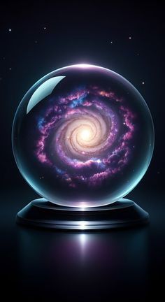 glass sphere cosmos Neon Galaxy Aesthetic, Spiral Galaxy Painting, Butterfly Nebula, Galaxy Crystal Ball, Planetary Nebula