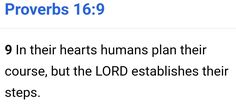 proves 16 9 in their hearts humans plan their course, but the lord established their steps