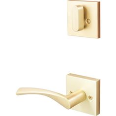 an image of a door handle and knob on a white background with clippings