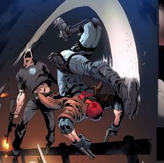 Jason Todd And The Outlaws, Red Hood Comic, Red Hood Jason Todd, Univers Dc, Batman Funny, Dc Comics Artwork, Batman Universe, Im Batman, Dc Memes