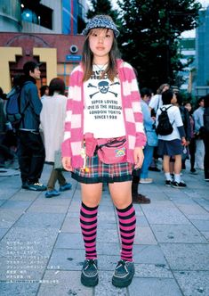 2000s Harajuku Street Fashion, Mode Harajuku, 2000s Japanese Fashion, Japanese Magazine, Kei Visual, Japanese Street Fashion