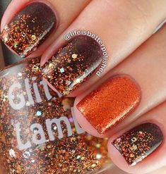 nail fall manicure pedicure Fall Wedding Nails, Orange Nail, Thanksgiving Nail Art, Fall Nail Art Designs, Manicure Gel, Nagel Tips, Thanksgiving Nails, Elegant Fall, Nails Fall