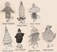 an old fashion book with costumes for children