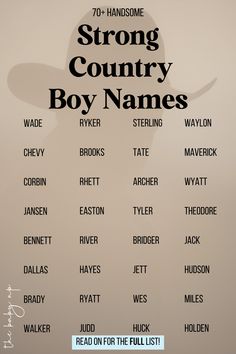 boy names Preparing For 2024, Western Names Boy, R Boy Names, Cute Boy Names Unique, Boy Unique Names, Bad Boy Names, D Boy Names