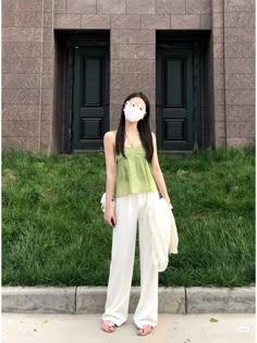 China Outfits Style, Tita Outfit Ideas, Summer Outfits Asian, Korean Party Outfit, Japan Summer Outfit, Tita Outfit, Korean Outfit Street Styles, Effortlessly Chic Outfits, Casual Day Outfits