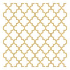 a white and yellow geometric pattern