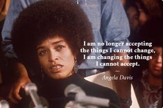 Angela Davis, Power To The People, Word Up, American Woman, Daily Motivation, Strong Women, Beautiful Words