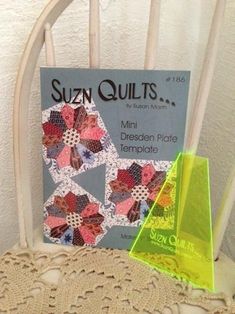 Mini Dresden Plate Template Dresden Plate Template, Plate Template, Dresden Quilt, Spring Love, Quilts Patterns, Pretty Garden, Dresden Plate, School Birthday, Quilt Block Patterns