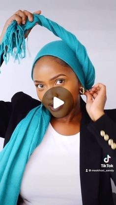 Hats For Locs Black Women, How To Put On Head Scarf, How To Make Head Wraps For Women, Ways To Wear A Headscarf, Different Ways To Wrap A Head Scarf, Wrapping Head Scarves, Simple Head Wrap Styles, African Scarf Head Wraps, Head Wrap Scarf Tutorial