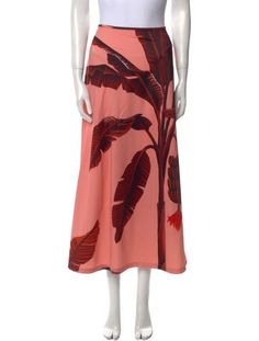 Johanna Ortiz SkirtPinkPrintedElasticized WaistFit:Skirts by Johanna Ortiz typically fit true to size. Johanna Ortiz, Midi Length Skirts, Midi Length, Print Patterns, Skirt, Clothes For Women, Clothes