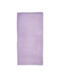 Kim Seybert Lilac Classic Napkins Weston Table Purple Napkins, Purple Linen, Kim Seybert, Embroidered Border, Linen Napkins, Silver Stars, Table Linens, Lilac, Napkins