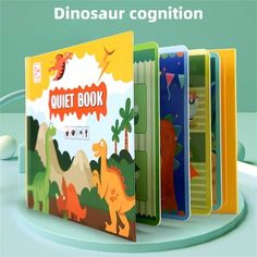 an image of children's books with dinosaurs on them