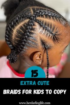 Cornrows For Toddler Girl: Toddlers with cornrows can rock fun and practical styles like quick cornrows for black kids. Whether it's cornrows for toddlers or cornrows for toddler girls black, these styles work even on cornrows for toddlers with short hair. Skip the beads with cornrows for toddlers without beads and go for toddler cornrows hairstyles girl for cute and easy looks.....  cornrows for little black girls hair, little black girls hairstyles for kids cornrows, cornrows for little black girls short hair, cornrows toddler girl toddler girl cornrows hairstyles, simple cornrows for toddler girl Toddler Cornrows, Hair Styles For Black Kids, Girls Cornrow Hairstyles, Braids For Black Kids, Kids Cornrows, Hair Cornrows, Cornrows For Girls, Black Toddler Hairstyles