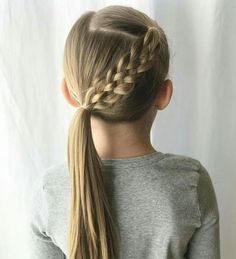 Simple And Beautiful Hairstyles, Hairstyles Ponytail, Fishtail Braid, A Ponytail, A Pony