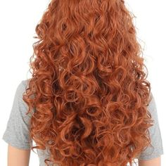 Long Hair Curly Wavy Full Head Halloween Wigs Cosplay Costume Party Hairpiece Color -Fox Red Length:24 Inches Without Stretching. Hair Type: Synthetic Fiber Style: Full Head Wig Texture:Curly Material:Premium Japanese Synthetic Fiber Cap Size:Comes With Elastic Strap Which Provides Additional Comfort And Support Weight: Approx 9.5 Oz Stretching Hair, Long Hair Curly, Wigs Cosplay, Halloween Wigs, Hair Curly, Long Curly, Synthetic Fiber, Costume Party, Hair Pieces