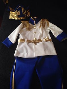 Denim and poliester fabric, can be customize. Crown do not include. Prince Outfit, Boys Costumes, Prince Clothes, Boy Costumes, Purim, Todays Outfit, Denim Fabric, Boy's Clothing, Minnie Mouse