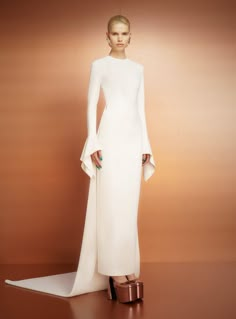 Modest Bridal, Long Sleeve Wedding Gowns, Solace London, London Dress, Elegant Dresses Classy, Bridal Shower Dress, Silk Touch, Engagement Dresses, Long Sleeve Wedding