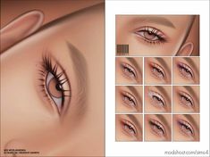 Maxis Match 2D Eyelashes | N34 mod for Sims 4 at ModsHost! Female 10 Swatches 10 Custom thumbnails You can find it in the makeup category Recoloring Allowed: No #sims #sims4cc #gaming #mods #videogames Sims 4 Cc Make Up Eyelashes, Sims4 Maxis Match Cc Makeup, Sims 4 Mm Eyelashes, No Ea Eyelashes Sims 4, Sims 4 Mods Makeup Eyelashes, Sims 4 Makeup Eyelashes, Sims4 Cc Lashes Patreon, S4cc Eyelashes, Sims 4 Female Eyelashes