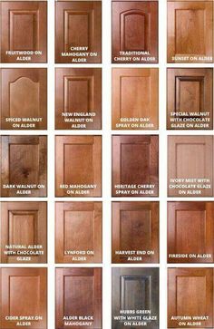 the different types of wooden doors and their names