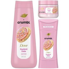 Dove X Crumbl, Cookie Body Wash, Body Wash Scrub, Funfetti Birthday, Liquid Body Wash, Birthday 11, Dove Body Wash, Birthday Cookie, Confetti Cake