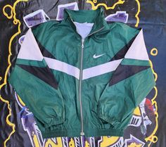 Vintage 1990s Nike White Black Windbreaker Jacket In great condition Normal wear  9/10 Large 27.5 x 28 Pit to Pit Any questions feel free to reach out! Black Windbreaker Jacket, Black Windbreaker, Sun Valley, Nike White, White Nikes, Windbreaker Jacket, White Black, White And Black, Jackets & Coats