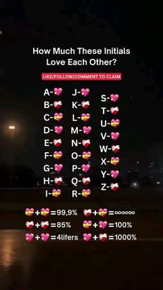 the screen shows how many hearts are in each other's heart shape, and what is