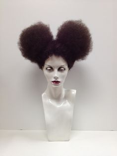 Afro Puffs High Fashion Hair, Bird Costume, Afro Puff, Costume Wigs, Volume Hair, Wig Styles, Afro Hairstyles, Locs, Wigs