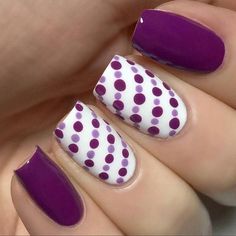 Purple Manicure, 13 November, Purple Nail Designs, Pedicure Designs, Super Nails, Diy Nail Art, Simple Nail, Trendy Nail Design