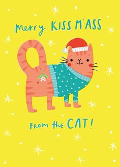 merry kiss'mass from the cat