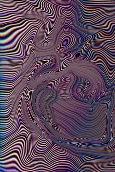 an abstract background with wavy lines in blue, purple and pink colors that appear to be distorted