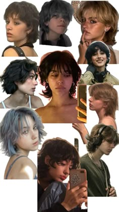 Mid Length Layers, Layers And Face Framing, Curtain Bangs Wispy, Cool Girl Fits, Layers And Curtain Bangs, Bangs Wispy, Queer Hair, Wispy Bangs, Short Hair Haircuts