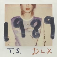 taylor swift's d i x album cover with the words taylor swift on it