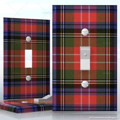 Wallace Tartan, Do It Yourself Home Decor, Plaid Decor, Scottish Fashion, Green Tartan, Tartan Design, Switch Plate Covers