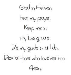 a poem written in black and white with the words god's heaven had my playa keep me n thy long