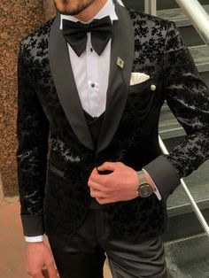 Farewell Suits, Mens Suits Wedding, Black Suit Vest, Matric Farewell, Suits Groom, Suits Wedding, Slim Fit Tuxedo, Groom Tuxedo, Groom Groomsmen