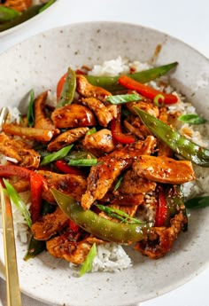 Firecracker Chicken, Chicken And Veggies, Health Dinner, Chicken Stir Fry, Health Dinner Recipes, Natural Therapy, Chicken Dishes Recipes, Asian Dishes, Sesame Oil