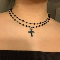 COUTURE Our Gunmetal Black CHOKER With CROSS Choose Single | Etsy Black Formal Necklace, Sparrow Aesthetic, Alex Core, Gothic Cross Necklace, Jewelry Reference, Accessories Dark, Black Cross Necklace, Formal Necklace