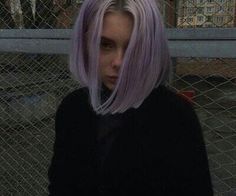 Grunge Girl, Aesthetic Grunge, Grunge Aesthetic, Aesthetic Hair, Blonde Hair Color, Purple Hair, Ulzzang Girl, Aesthetic Girl