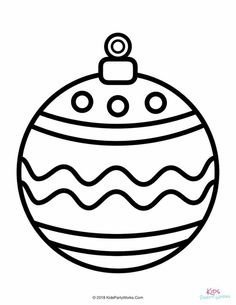 a black and white christmas ornament on a white background