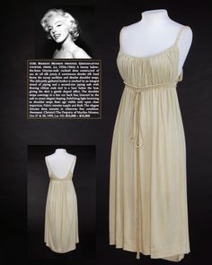 marilyn monroe's evening dress from the film