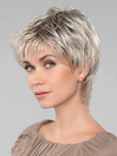 Beso by Ellen Wille | shop name | Medical Hair Loss & Wig Experts. Short Human Hair Wigs, Short Grey Hair, Best Short Haircuts, Very Short Hair, Alternative Hair, Penteado Cabelo Curto, Trending Hairstyles, Short Hair Haircuts, Short Hair Older Women