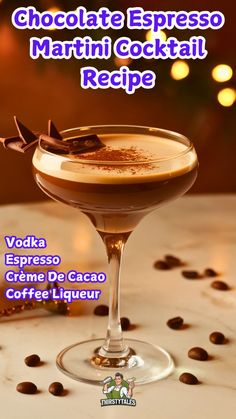 chocolate espresso martini cocktail recipe