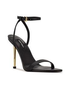 in stock Strappy High Heels, Gold Heels, Dress Sandals, Strap Dress, Beautiful Shoes, Ankle Strap Sandals, Stiletto Heel, Black Heels, Strap Sandals