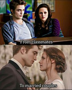 the twilight saga movie scene with two different scenes