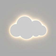 the sun is shining behind a cloud in the sky