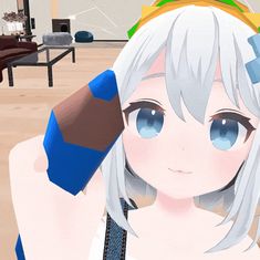 White Anime Pfp Gif, Anime Icons Gif, Gifs Pfp For Discord, Blue Anime Gif, Gif Pfp For Discord, Kawaii Gif, Yandere Simulator Characters, Pfp Gif