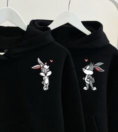 Lola and Bugs Bunny Couple Hoodie, Valentie Gifts, Valentine Couple Hoodie, Couple Hoodie Gift - For Her For Him Gift,Fun Anniversary Hoodie Lola And Bugs Bunny, Lola And Bugs, Bunny Couple, Matching Hoodies For Couples, Hoodie Couple, Valentine Couple, Matching Hoodies, Valentines Couple