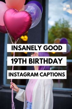 19th birthday captions Birthday Captions For Friend, 19th Birthday Captions, Birthday Caption Ideas, Birthday Captions For Myself, Captions Aesthetic, Best Friend Captions, Birthday Captions Instagram, Caption For Friends, Caption For Yourself